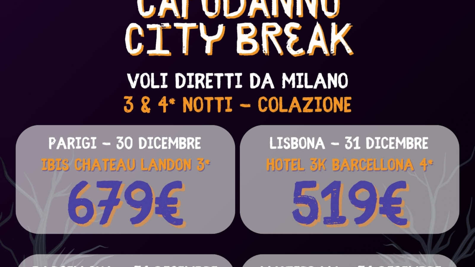 2025 city break capodanno halloween milano IN1