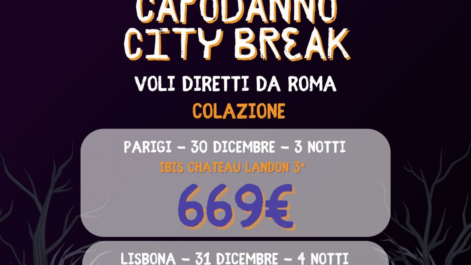 2025 city break capodanno da roma halloween IN1
