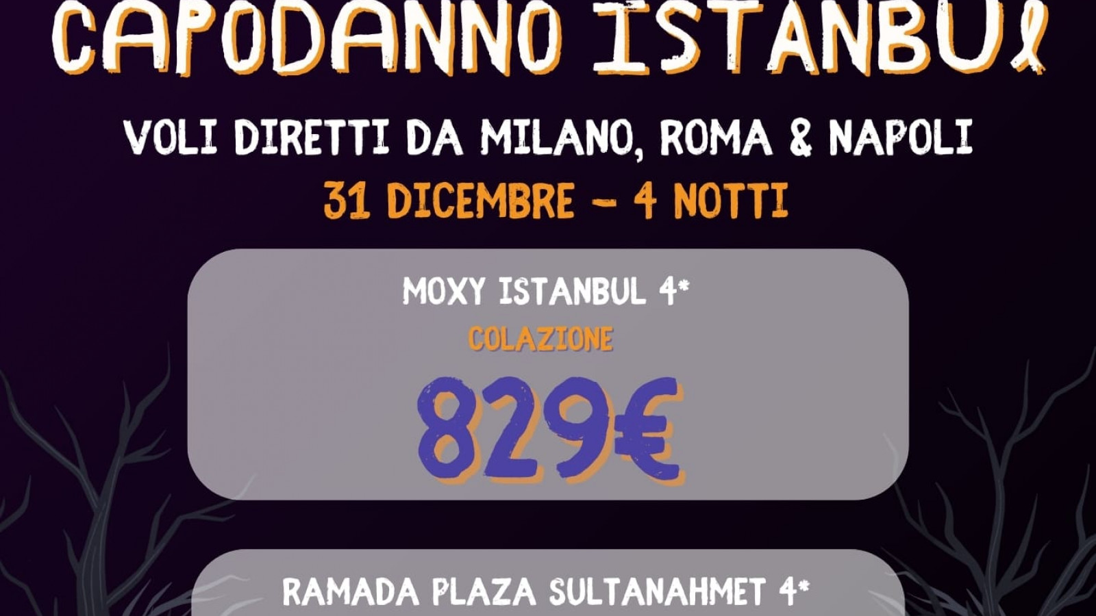 2025 turchia capodanno istanbul halloween IN1