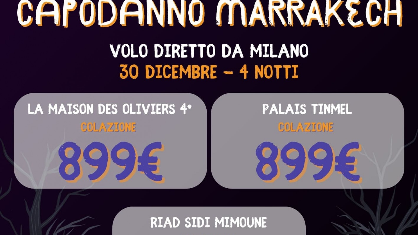 2025 marrakech capodanno halloween milano IN1