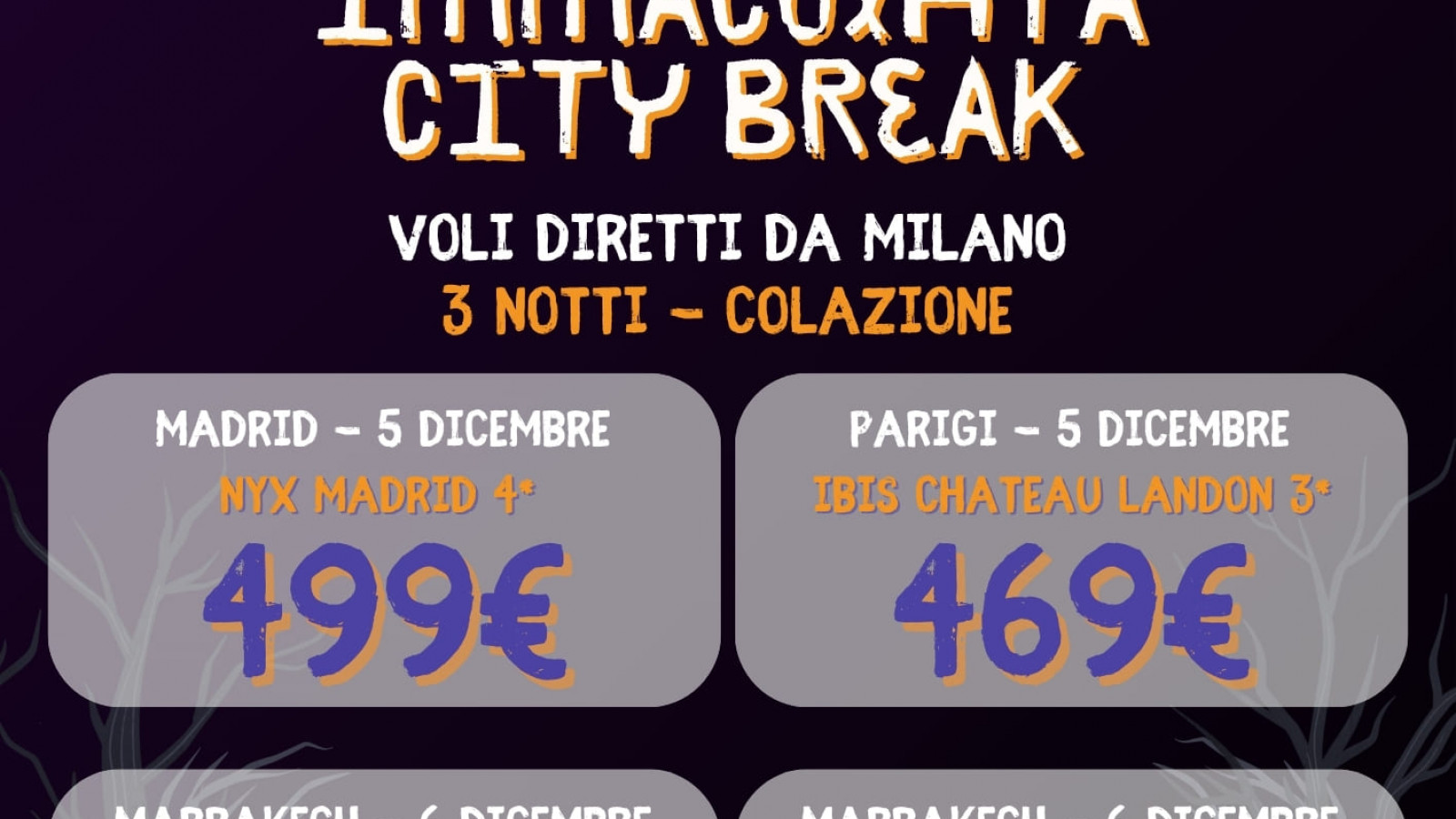 2025 city break immacolata halloween mpm milano 2 IN1