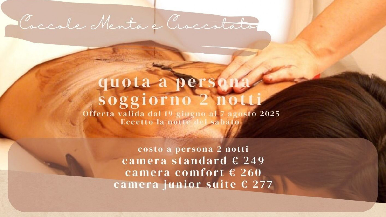 2025 hotel 2 mari coccole menta cioccolato 2 notti IN1