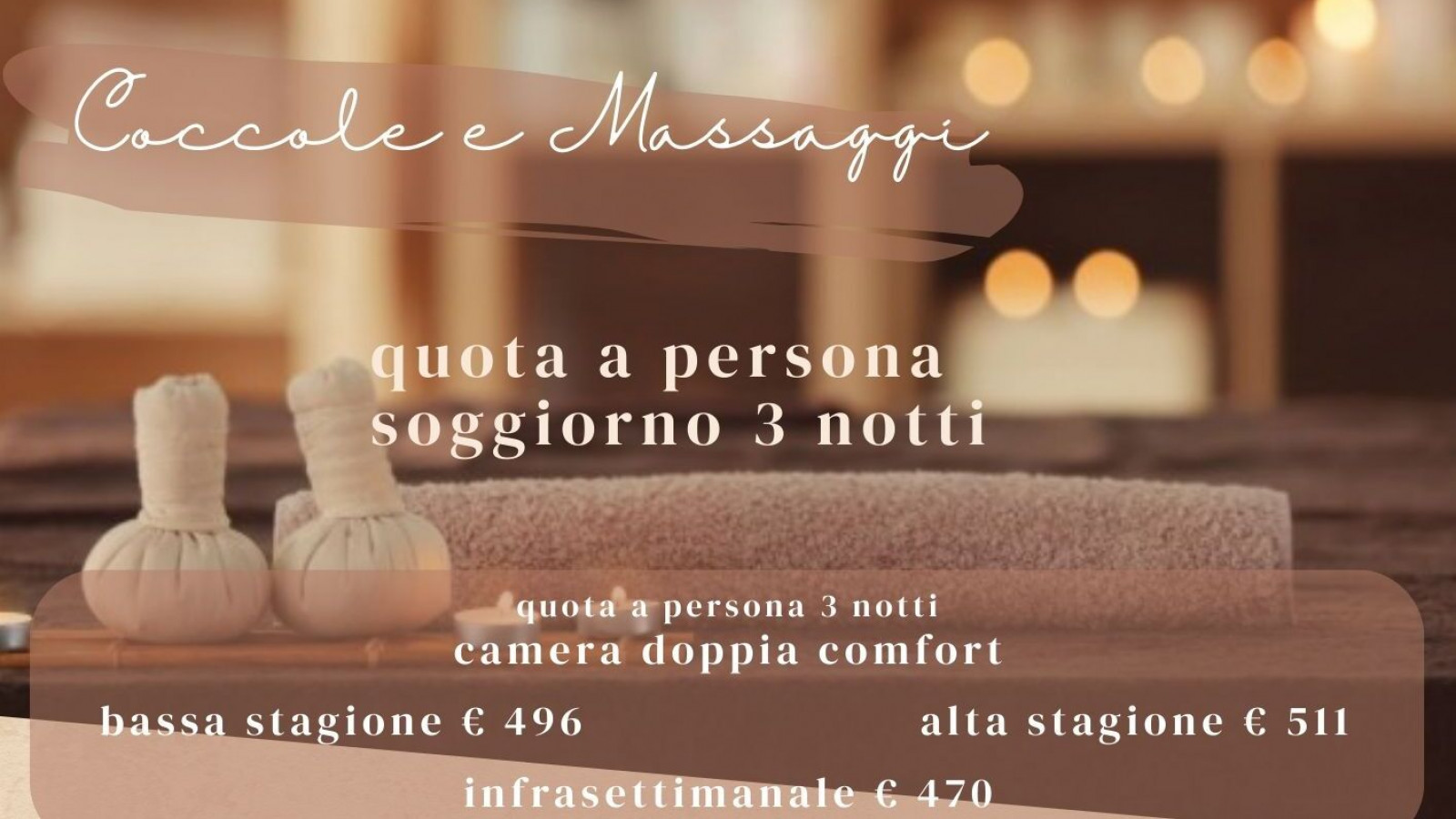 2025 hotel 2 mari coccole e massaggi 3 notti IN1