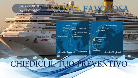 2026 costa favolosa mare del nord IN1