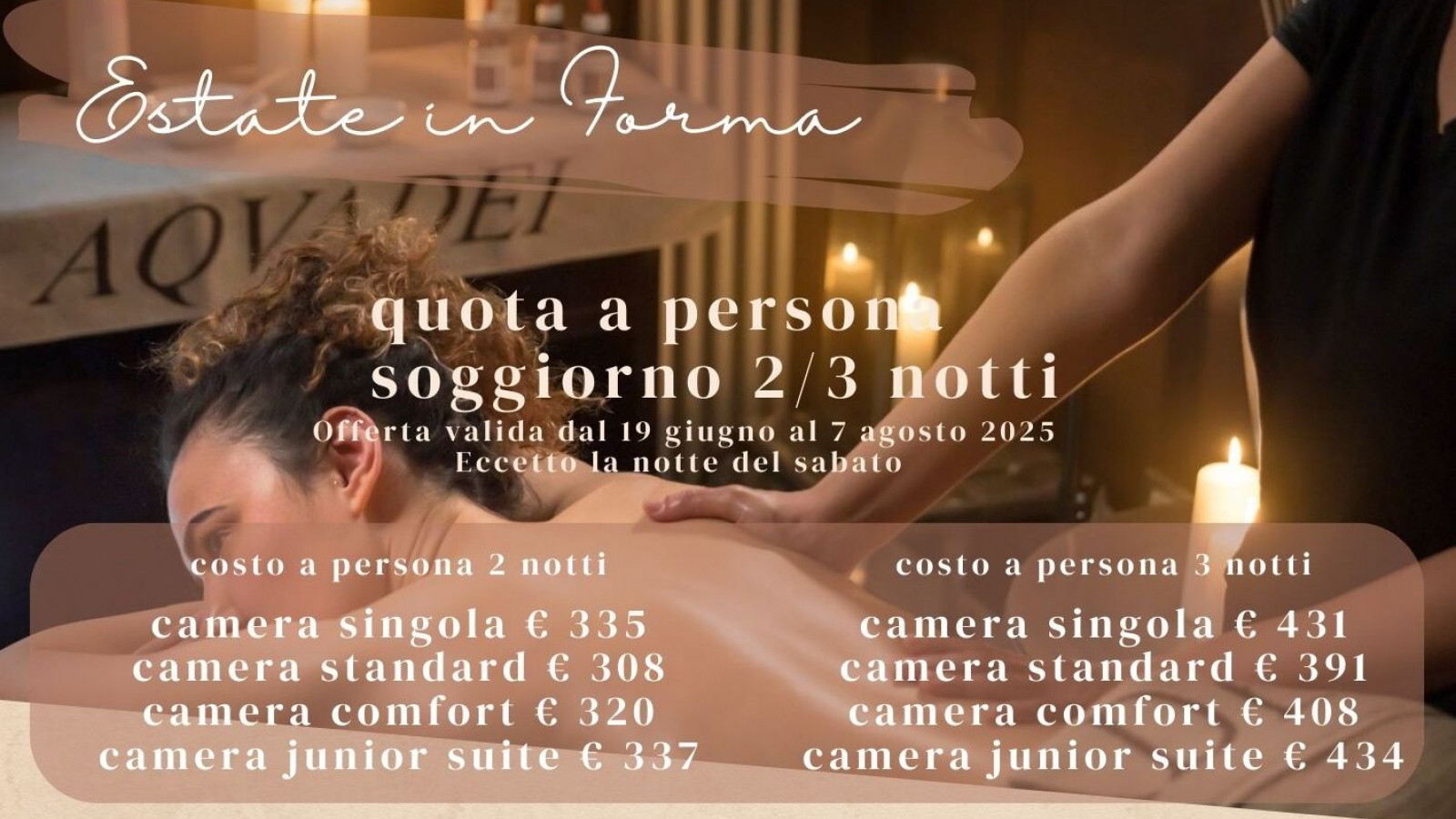 2025 hotel 2 mari estate in forma 2 3 notti IN1