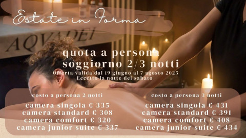 2025 hotel 2 mari estate in forma 2 3 notti IN1