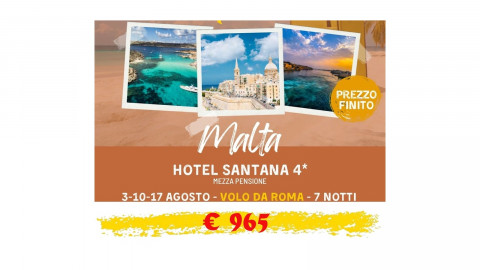 2024 malta hotel santana 4* 3/10/17 agosto IN1